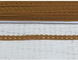  Okker pamut csipke 1cm*2méter