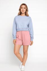 sinsay Női kék basic pulóver rövidebb szabással Xs