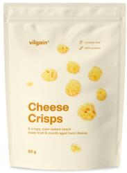 Vilgain Sajtos ropi -⁠ ropogós snack érett parmezán típusú sajtból, 50% fehérjetartalommal, laktózmentes