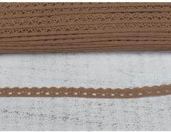  Mogyoró pamut csipke 1cm*2méter