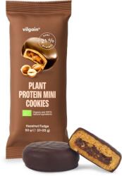 Vilgain Plant Protein Mini Cookies BIO -⁠ 22% növényi fehérje, csokoládébevonat, szuperlágy textúrájú töltött sütitallérok