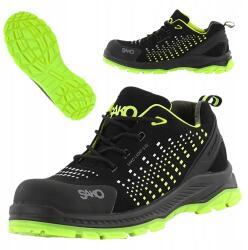 Könnyű tornacipő Munkavédelmi Félcipő S3 Esd Mikroszálas 44-ES (Buty Robocze Z Kompozytowym Podnoskiem ESD S3)