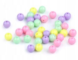 Műanyag Gyöngyök Color MIX3 8MM 20DB