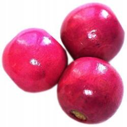 Fa Gyöngyök Rózsaszín 15x16MM 10DB