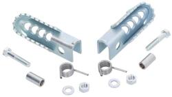 Piaggio Lábtartó pár Aprilia RX, SX, Derbi Senda, Gilera RCR, SMT 50 (D50B, EBE) gyári Piaggio