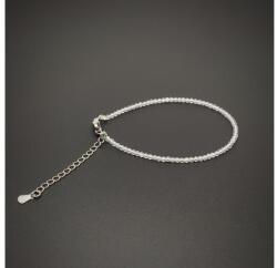 R. M. ékszer Hegyikristály kapcsos állítható fazettált golyó karkötő 2-2, 5 mm (059986)