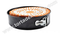  Tortaforma csatos 22 cm