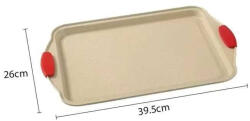  Tepsi 39, 5*26*1, 7 cm, tapadásmentes