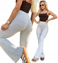 Awanti Fedő puha bordázott Lábszármelegítő Leggings női harang 40 42 Izolda