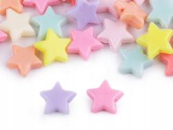  Csillag Műanyag Levendula 15MM 20DB