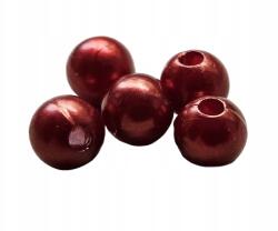 Gyöngy "p" Karkötő Gyöngyök Handmade Diy Piros Orche 6MM 100DB