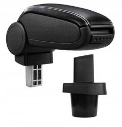 1A First Automotive Protec kartámasz Toyota Yaris szintetikus bőr fekete, fehér varrással 2005