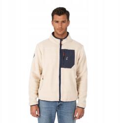 aulp Férfi polár pulóver Aulp Sikou Sherpa meleg, puha, cipzáros, 3 zsebes XL-es méret (SIKOU M/GREIGE/XL)