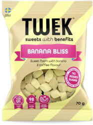 TWEEK Jeleuri Moi cu Gust de Banana si Toffee cu Stevie fara Zahar Adaugat Banana Bliss 70g
