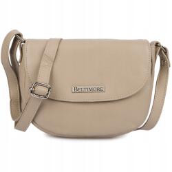 Beltimore Női bőr kézitáska postás táska kis prémium slim klasszikus Beltimore (L57white)