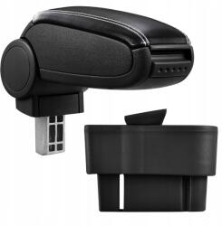 1A First Automotive Protec kartámasz Opel Corsa D szintetikus bőr fekete, fehér varrással 2006