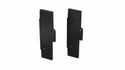  Alumínium Végzáró TIANO típusú led profilokhoz Fekete Balos (04-TIANO-FL-ALU)