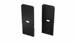  Alumínium Végzáró UNICO+TALIA M2 típusú led profilokhoz Fekete Balos Lyukas (04-UNICO-TM2-FLL)