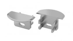  Műanyag Végzáró Beépíthető (U) led profilokhoz Szürke (04-USZL)