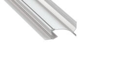  LED Alumínium Profil TOPO Fehér 1 méter (TOPO-14)