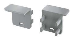  Végzáró Beépíthető Mély (J) Led Profilokhoz Balos Szürke (04-JSZL)