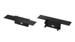  Műanyag Végzáró Beépíthető (HIRO) led profilokhoz Fekete (04-HIRO-FL)