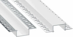  LED Alumínium Profil Beépíthető [HIRO] Fehér 2, 02 méter (HIRO-24)