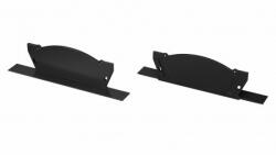  Alumínium Végzáró VEDA típusú led profilokhoz Fekete Balos Lyukas (04-VEDA-BL-ALU)