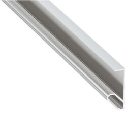  LED Alumínium Profil Polcél világításhoz [Q20] Ezüst 1 méter (Q20-12)