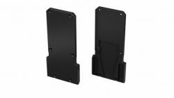  Alumínium Végzáró DOPIO+TALIA M2 típusú led profilokhoz Fekete (04-DOPIO-TM2-F)