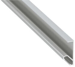  LED Alumínium Profil Polcél világításhoz [Q20] Natúr 3 méter (Q20-31)