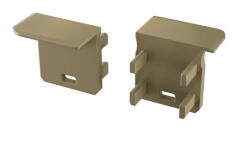 Végzáró Beépíthető Mély (J) Led Profilokhoz Balos Bronz (04-JBL)