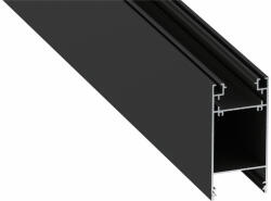  LED Alumínium Profil DULIO Fekete 1 méter (DULIO-15)