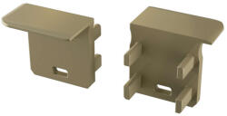  Végzáró Beépíthető Mély (J) Led Profilokhoz Jobbos Bronz (04-JBJ)