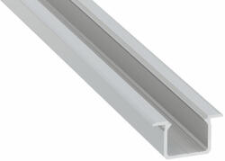  LED Alumínium Profil Beépíthető [U] Ezüst 2, 02 méter (U-22)