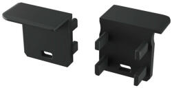 Végzáró Beépíthető Mély (J) Led Profilokhoz Jobbos Fekete (04-JFJ)