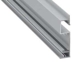  LED Alumínium Profil FLARO Ezüst 2, 02 méter (FLARO-22)