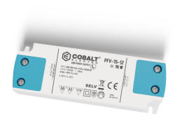 COBALT termékcsalád COBALT Led tápegység PFV-15-12 15W 12V 1, 25A IP20 (PFV-15-12)
