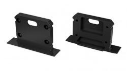  Alumínium Végzáró inTALIA típusú led profilokhoz Fekete Lyukas (04-INTALIA-BL-ALU)