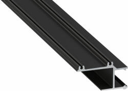  LED Alumínium Profil APA16 Fekete 1 méter (APA16-15)