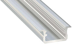  LED Alumínium Profil Beépíthető [B] Natúr 2, 02 méter (B-21)