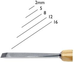 pfeil tools Dalti sculptura profesionale seria 1Se Pfeil, Dalta ascutita pe o singura parte, 5 mm Dalta