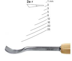 pfeil tools Dalti sculptura profesionale 2a r Pfeil, Dalta ascutita pe o singura parte, 16 mm Dalta