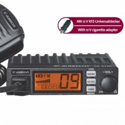 Albrecht Statie Radio CB Albrecht AE 6120 cu mufa de bricheta 12V (F12621) Statii radio