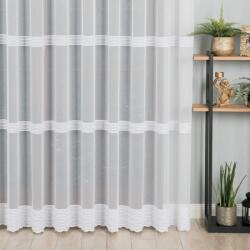  Hímzett függöny 280cm magas, fehér szín (083399/768/001/000280/1)