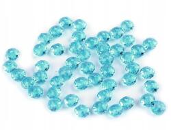  Buborék Műanyag Kék Azúrkék 4x6MM 50DB