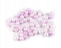  Mermaid Effekt Gyöngyök Világos Lila 8MM 20DB (340575.4)