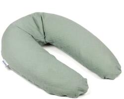 Doomoo Perna mare 3 in 1 Doomoo Comfy Big Tetra Green din bumbac organic (35001024)