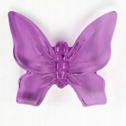  Pillangó Kézzel Készített Diy Kézműves Dekoráció Levendula 35x42MM 1DB