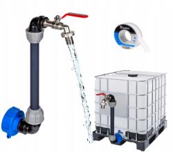  Mauzer Tartály Készlet Hordó Csap Golyóscsap Ibc Tömlő 3/4 1000L S60X6 (KRAN WĄŻ ZBIORNIK MAUZER 3/4 DESZCZÓWKA ZAWÓR) - allegro - 3 910 Ft